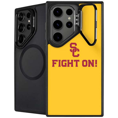 University of Southern California USC Fight On Gold Galaxy S25 Ultra Kickstand Case